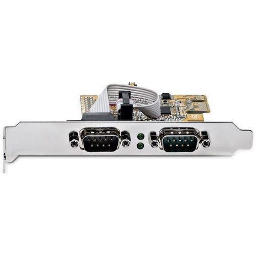 Carte série StarTech.com PCI Express 2 ports, double port PCIe vers RS232