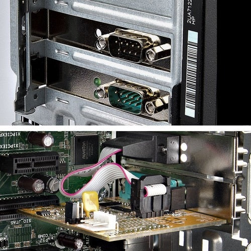 Carte série StarTech.com PCI Express 2 ports, double port PCIe vers RS232