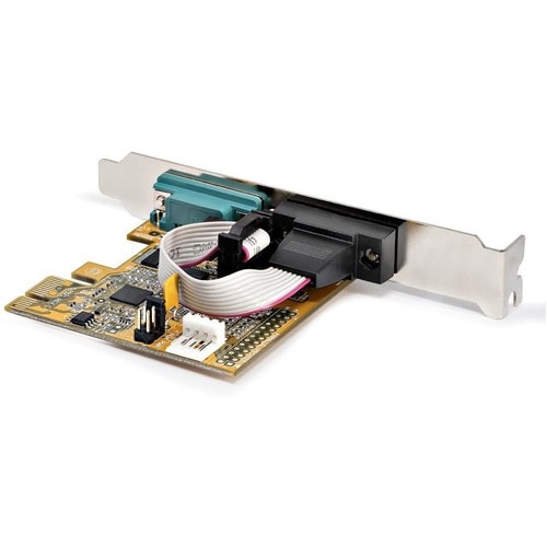 Carte série StarTech.com PCI Express 2 ports, double port PCIe vers RS232