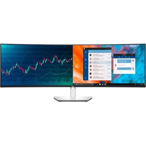 Monitor LCD curvo Dell UltraSharp U4924DW de 49" con resolución Dual Quad HD (DQHD) - 32:9