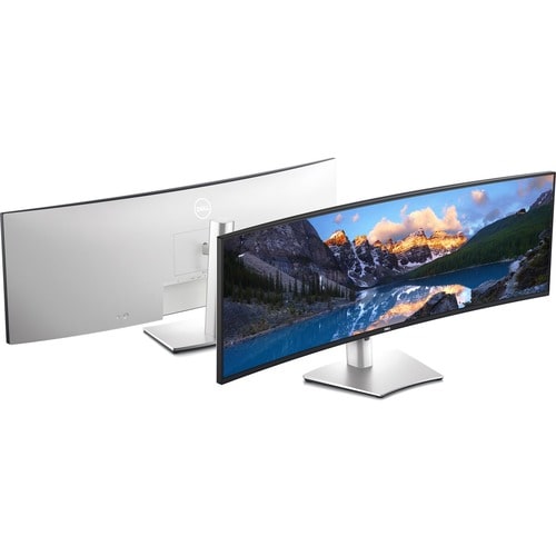 Monitor LCD curvo Dell UltraSharp U4924DW de 49" con resolución Dual Quad HD (DQHD) - 32:9
