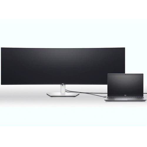 Monitor LCD curvo Dell UltraSharp U4924DW de 49" con resolución Dual Quad HD (DQHD) - 32:9