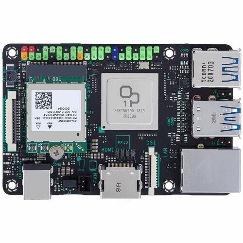 TINKER SBC W/ ROCKCHIP RK3399 ARM BIG.LITTLE 2.0/1.5GHZ SOC NCNR