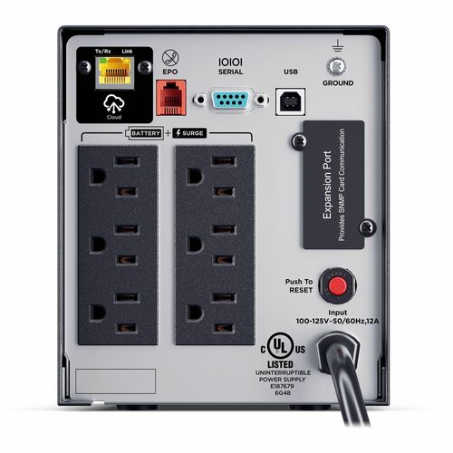 Sistemas UPS de onda sinusoidal con aplicación inteligente CyberPower PR750LCD3C - 750