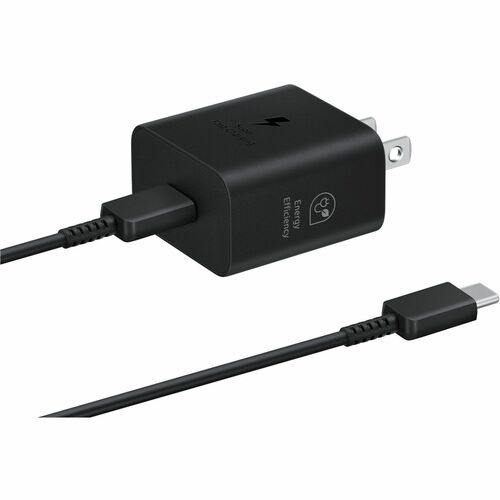 Adaptateur secteur Samsung 25 W noir (avec câble)