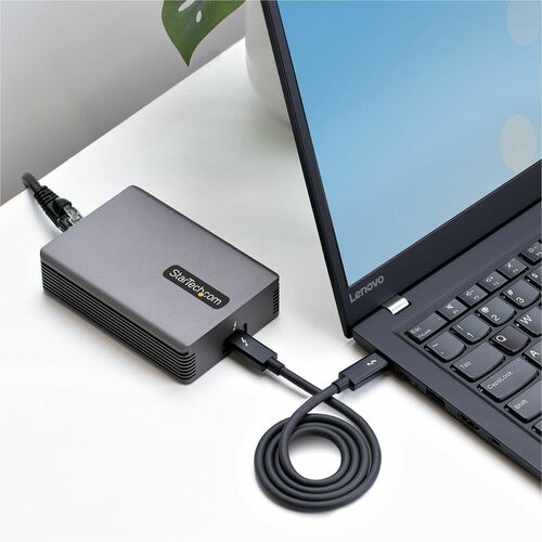 Adaptateur StarTech.com Thunderbolt 3 vers Ethernet, 10 GbE, Multi-Gigabit T