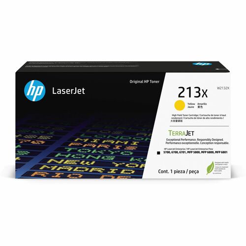 213X YLW TONER LASERJET ORIGINAL CRTG