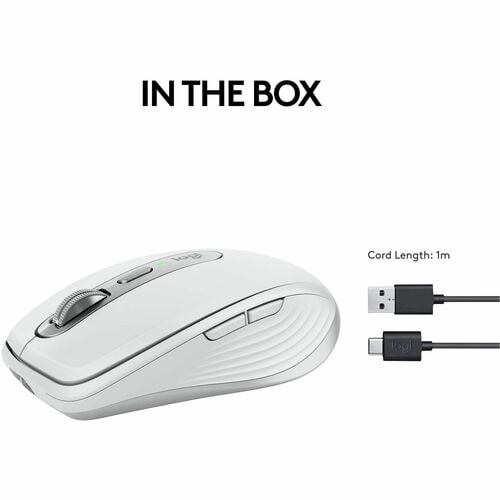 Ratón inalámbrico compacto Logitech MX Anywhere 3S - Campo oscuro - Recargable