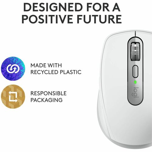Ratón inalámbrico compacto Logitech MX Anywhere 3S - Campo oscuro - Recargable