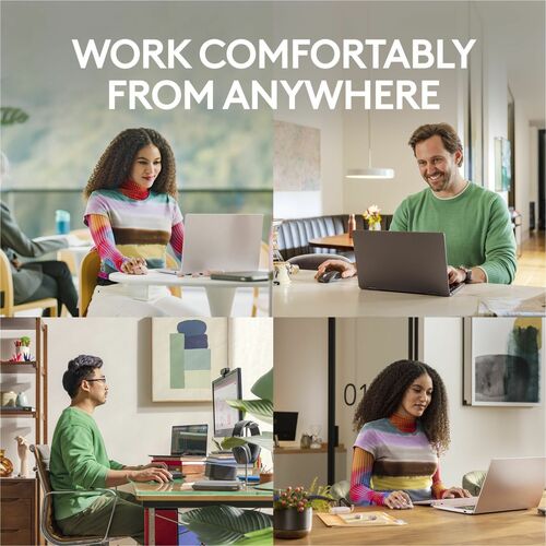 Ratón inalámbrico compacto Logitech MX Anywhere 3S - Campo oscuro - Recargable