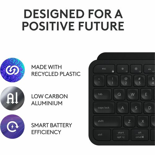 Combo clavier Logitech MX Keys S noir