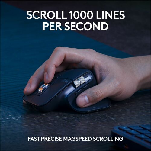 Combo clavier Logitech MX Keys S noir