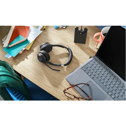 Jabra Evolve2 55 Headset - Stereo - Wireless