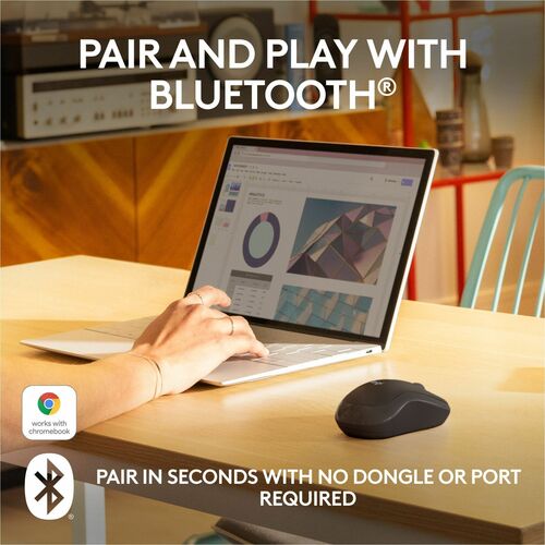 Ratón Bluetooth silencioso Logitech M240 - Ratón de viaje - Óptico