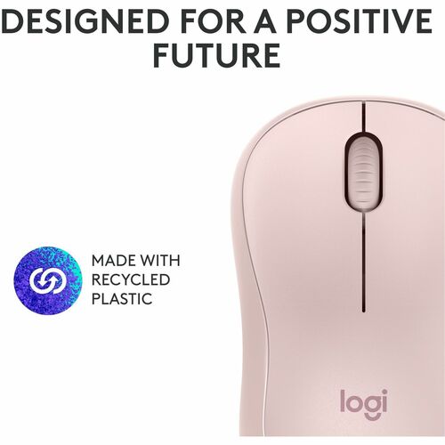 Souris Bluetooth silencieuse M240 Rose Multi 4