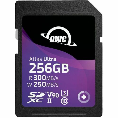 256GB OWC ATLAS SDXC V90 CARD 256GB OWC ATLAS ULTRA SDXC V90 CARD
