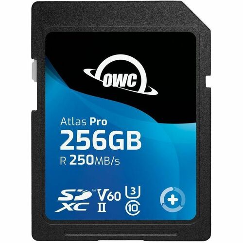 256GB OWC ATLAS PRO SDXCV60 CRD 256GB OWC ATLAS PRO SDXC UHS-II V60