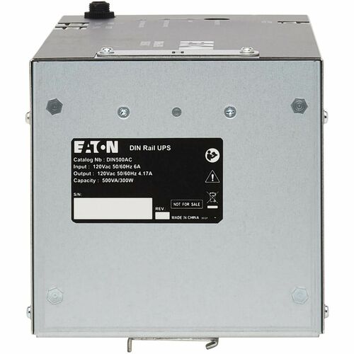 Onduleur Eaton DIN500AC 500 VA sur rail DIN - Rail DIN - Autonomie en veille de 4 minutes - 120