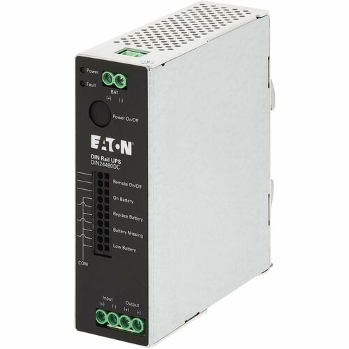 Onduleur Eaton DIN24480DC 480 VA sur rail DIN - Rail DIN - Autonomie de 3 minutes - 2