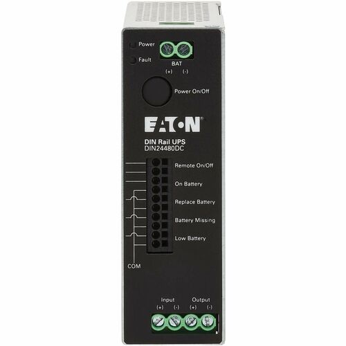Onduleur Eaton DIN24480DC 480 VA sur rail DIN - Rail DIN - Autonomie de 3 minutes - 2