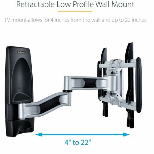 StarTech.com Articulating TV Wall Mount, VESA Wall