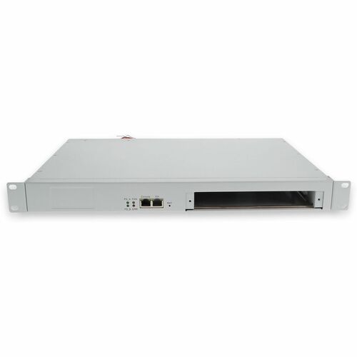 AddOn 100G OEO Chassis, 1U rack mount, 1 slot, Dual 48vDC PSU