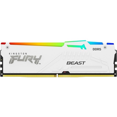 16GB 5200MT/S DDR5 CL36 DIMM FURY BEAST WHITE RGB EXPO