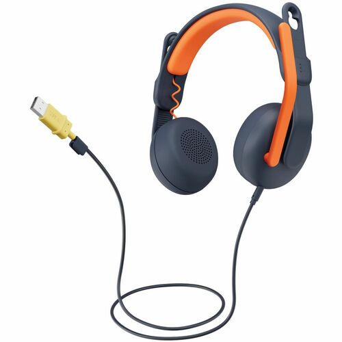 Auriculares estéreo Logitech Zone Learn con USB tipo A
