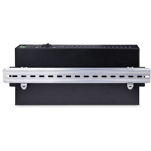 StarTech.com 16-Port Industrial USB 3.0 Hub 5Gbps, Mountable, Terminal