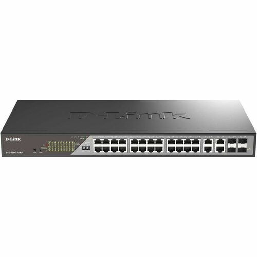 24 puertos 1G POE inteligente MNGD L2 24 puertos 1G 24 x POE 4 SFP 370W