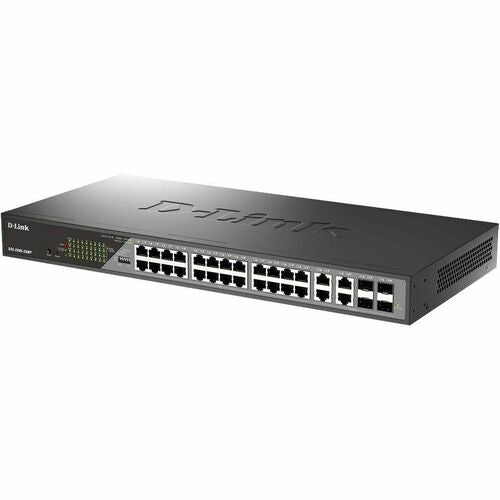 24 puertos 1G POE inteligente MNGD L2 24 puertos 1G 24 x POE 4 SFP 370W