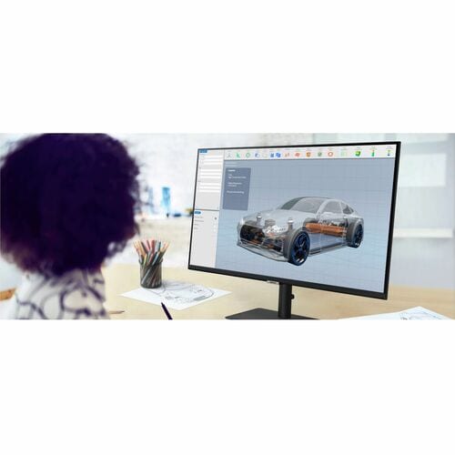 MNTR ULTRA-MINCE UHD 27 PO AVEC AFFICHAGE MAT VESA DISPLAYHDR400