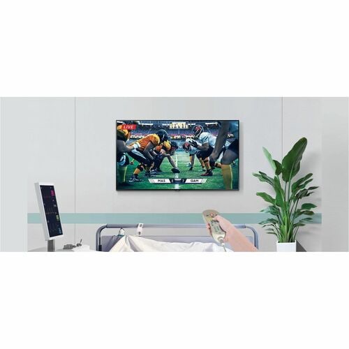 Téléviseur intelligent de soins de santé UHD 65 pouces Cloud UL62368-1 avec haut-parleur intégré, garantie 2 ans