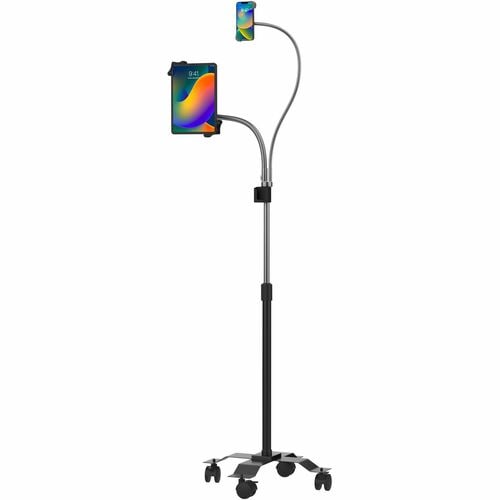 CTA Digital Compact Dual Gooseneck Floor Stand for