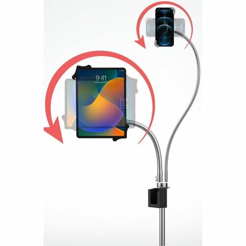 CTA Digital Compact Dual Gooseneck Floor Stand for