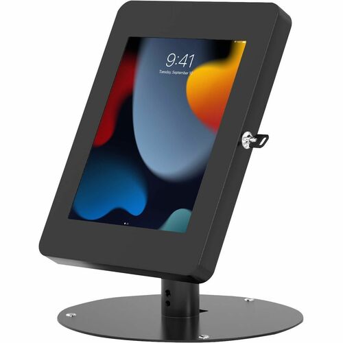 Soporte de quiosco de seguridad Hyperflex de CTA Digital con carcasa de seguridad universal para
