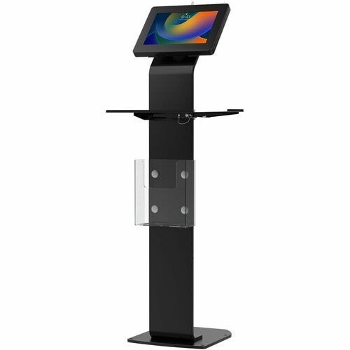 Borne de sol verrouillable CTA Digital Premium avec boîtier de sécurité universel,