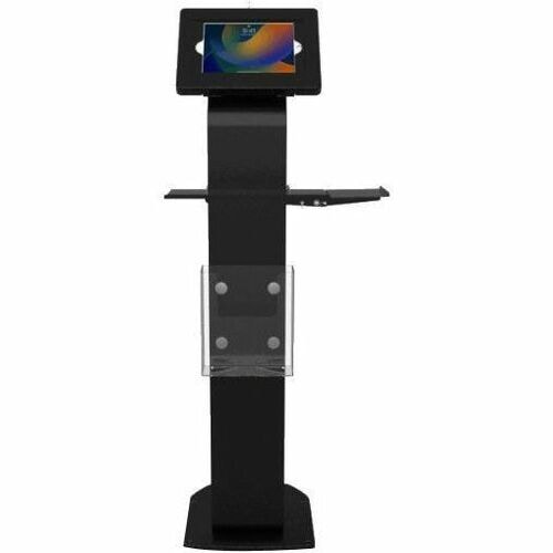 Borne de sol verrouillable CTA Digital Premium avec boîtier de sécurité universel,