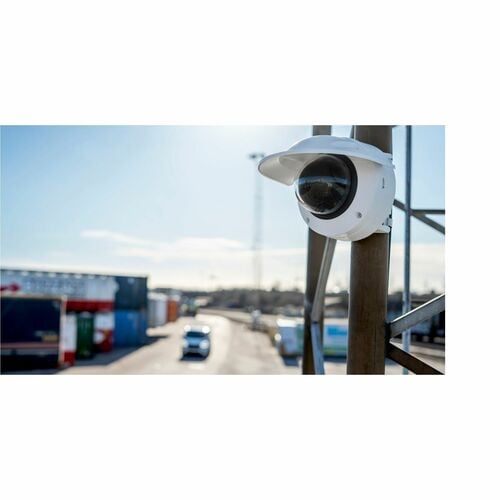 AXIS Q3626-VE 4 Megapixel Network Camera - Color - Dome - White - Zipstream, Mo