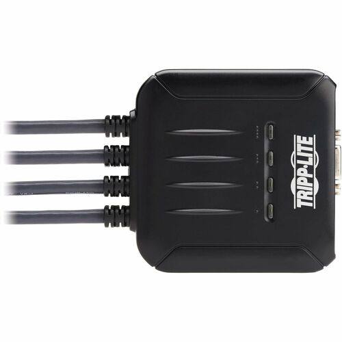 Tripp Lite by Eaton 4-Port VGA KVM Switch with Built-In VGA