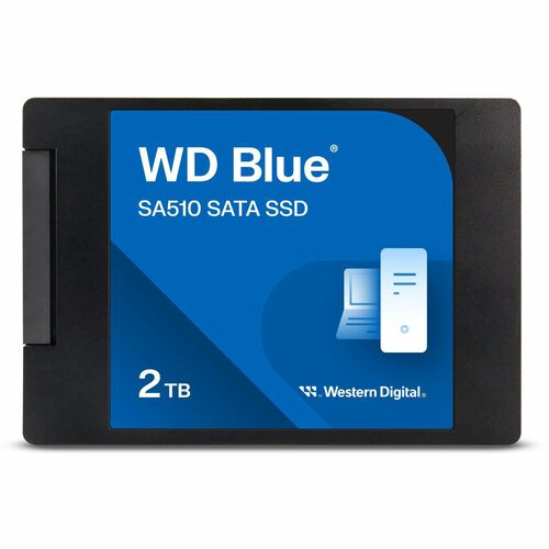 Unidad de estado sólido SATA WD BLUE SA510 de 2 TB y 2,5 pulgadas