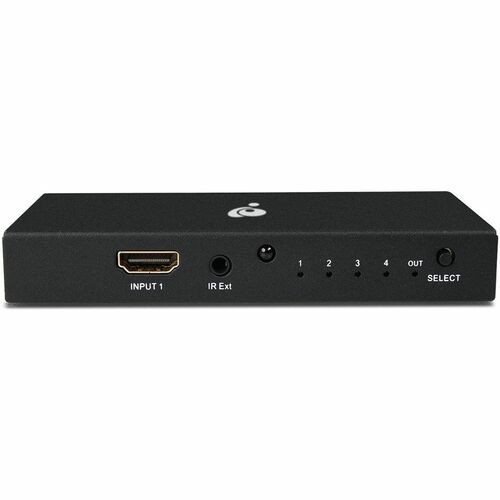 Conmutador HDMI IOGEAR 8K UltraHD de 4 puertos - 7680 x 4320 - 8K - 4 x 1 - Pantalla - 1 x salida HDMI