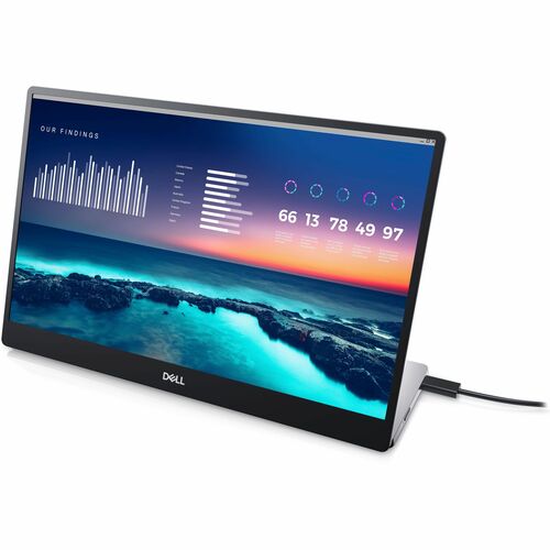 Monitor LED Dell P1424H de 14" Full HD - 16:9 - Negro