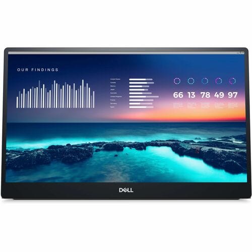 Monitor LED Dell P1424H de 14" Full HD - 16:9 - Negro