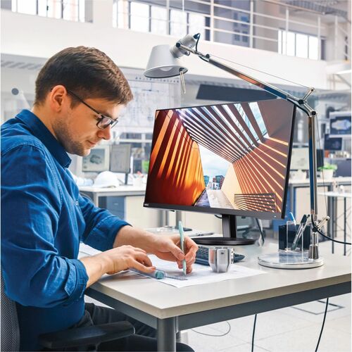 MONITEUR LCD RÉTROÉCLAIRÉ PAR LED MULTISYNC E224FL-BK 21,5 AVEC 3 CÔTÉS