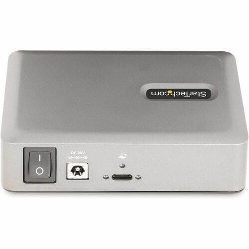 HUB USB C DE 7 PUERTOS CON ALIMENTACIÓN AUTOMÁTICA PARA PORTÁTILES DE ESCRITORIO