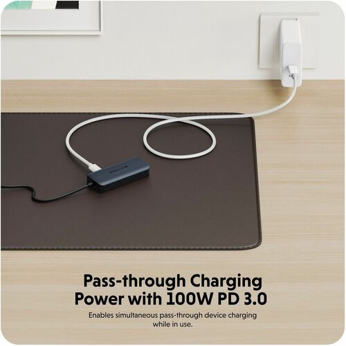 Concentrador USB-C Targus Next de 4 puertos - USB tipo C - 10 GB/s - 4 puertos USB