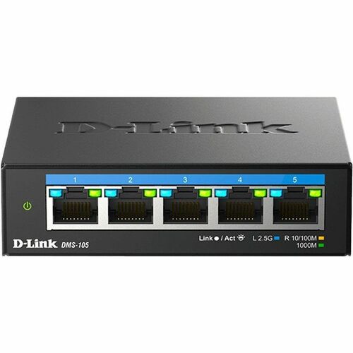 CONMUTADOR NO ADMINISTRADO MULTI-GIG DE 7 PUERTOS