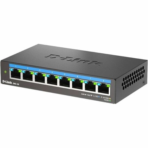 COMMUTATEUR NON GÉRÉ 8 PORTS 2,5 Go COMMUTATEUR NON GÉRÉ