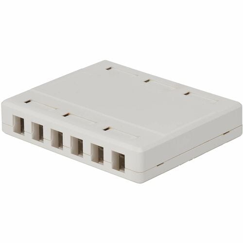 Caja de montaje en superficie para conectores Keystone de Tripp Lite by Eaton - 12 puertos